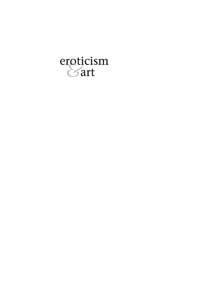 Image of title page from Eroticism and Art