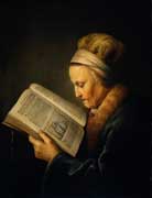 Image of Rembrandt’s Mother by Gerard Dou